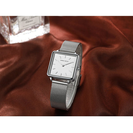 Genuine Leather Strap Japan Quartz Movement Women Simple Design Top