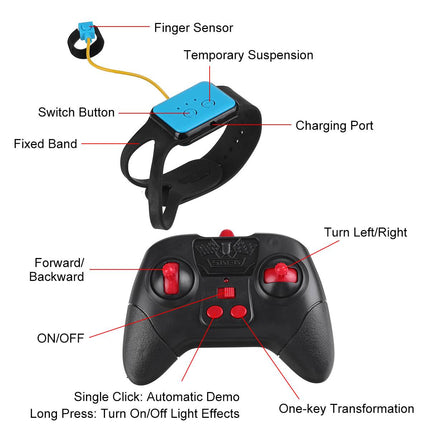 Remote RC 4WD Stunt Toy Car