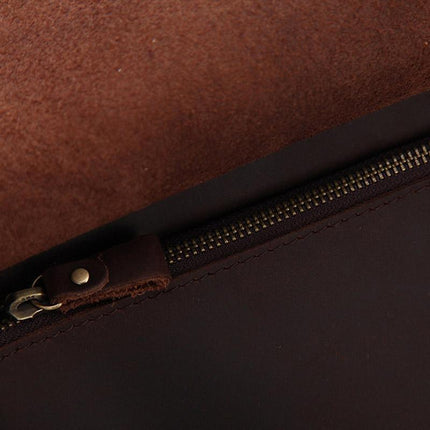 The Gyda Backpack | Vintage Leather Travel Backpack