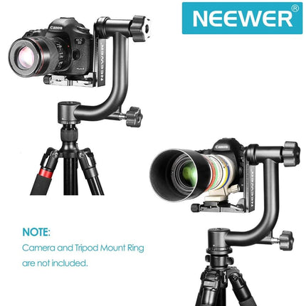 Professional Heavy Duty Metal 360 degree Panoramic Gimbal Tripod Head