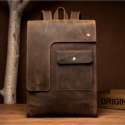 The Ragna Backpack | Vintage Leather Backpack