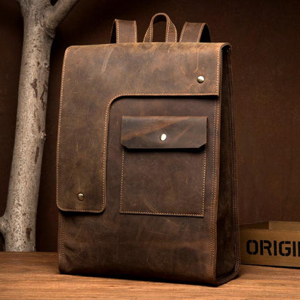 The Ragna Backpack | Vintage Leather Backpack