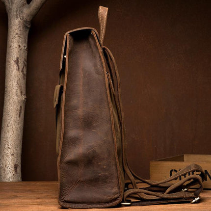 The Ragna Backpack | Vintage Leather Backpack