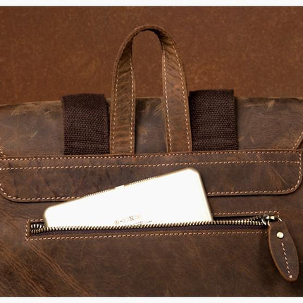 The Ragna Backpack | Vintage Leather Backpack