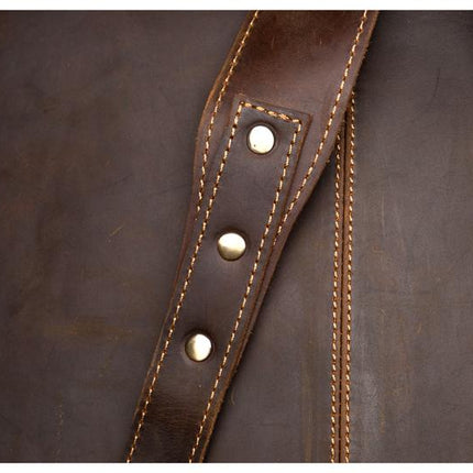 The Vernon Backpack | Genuine Vintage Leather Minimalist Backpack