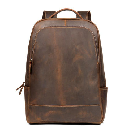 The Vernon Backpack | Genuine Vintage Leather Minimalist Backpack