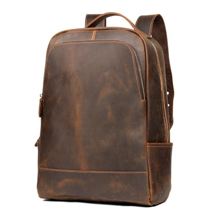 The Vernon Backpack | Genuine Vintage Leather Minimalist Backpack