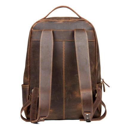 The Vernon Backpack | Genuine Vintage Leather Minimalist Backpack