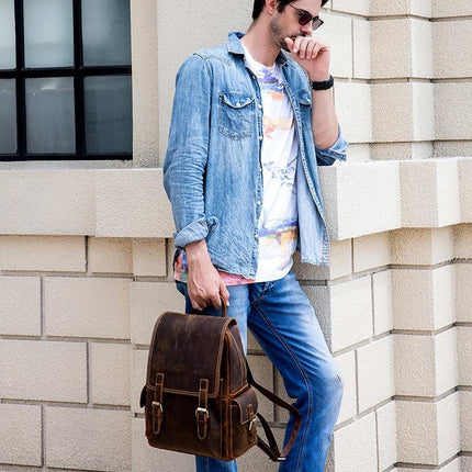 The Freja Backpack | Handcrafted Leather Backpack