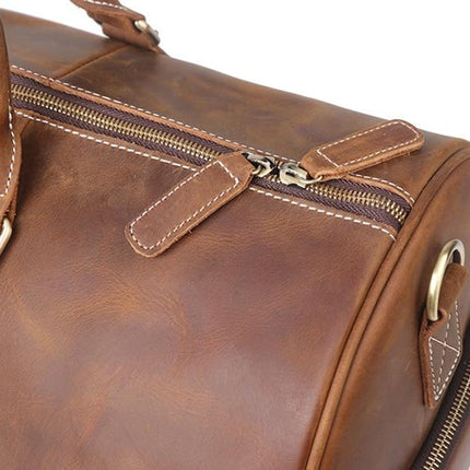 The Dagny Weekender | Large Leather Duffle Bag