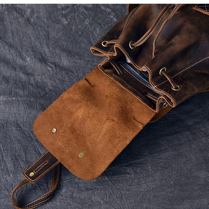 The Olaf Rucksack | Vintage Leather Travel Backpack