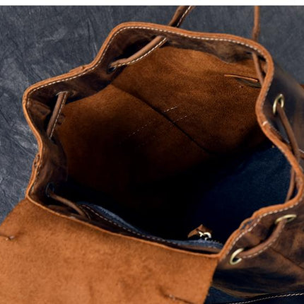 The Olaf Rucksack | Vintage Leather Travel Backpack