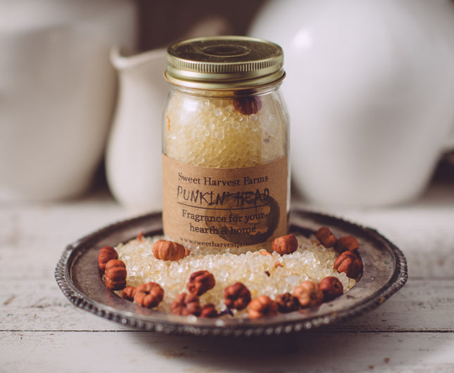 Pun'kin Head Aroma Beads Potpourri - This jar of beads will last