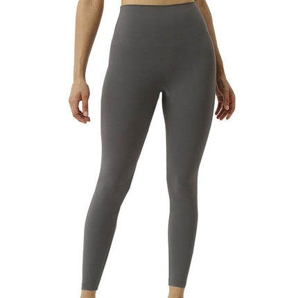 Fitness Athletic Solid Yoga Pants Women Girls High Waist Running Yoga