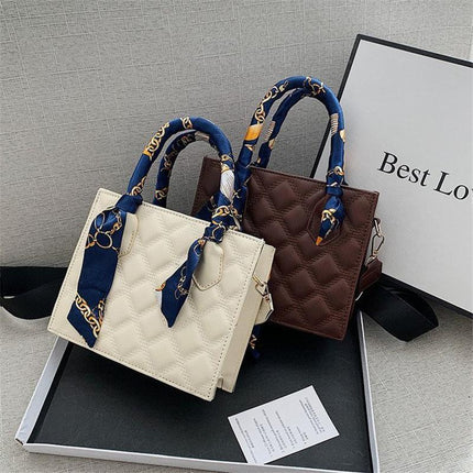 PB0017 Fashion Diamond Check Single Shoulder Bags Messenger Bag for