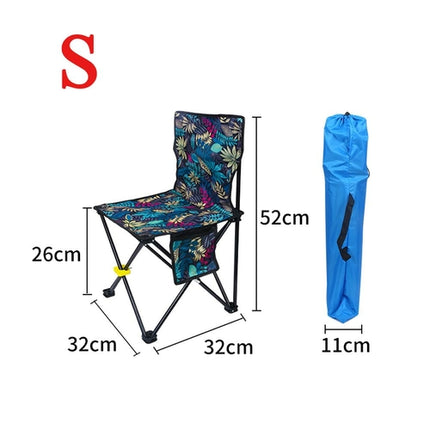 Ultralight Outdoor Chair Portable Folding Chair Camping Quad Chairs
