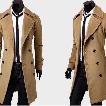 Mens Designer Clothing Trench Coats Free Shipping Winter Fashion