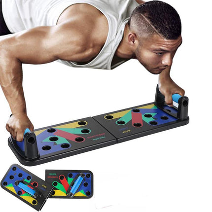 9 in 1 Push Up Rack Training Board ABS abdominal Muscle Trainer Sports