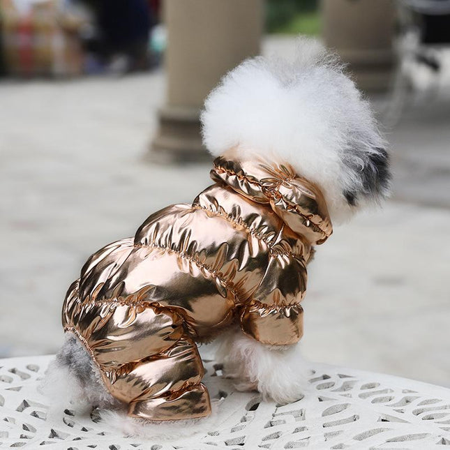 2021 Winter Warm Padded Fleece Costumes For Pet Dog Cat Luxury