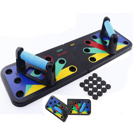 9 in 1 Push Up Rack Training Board ABS abdominal Muscle Trainer Sports