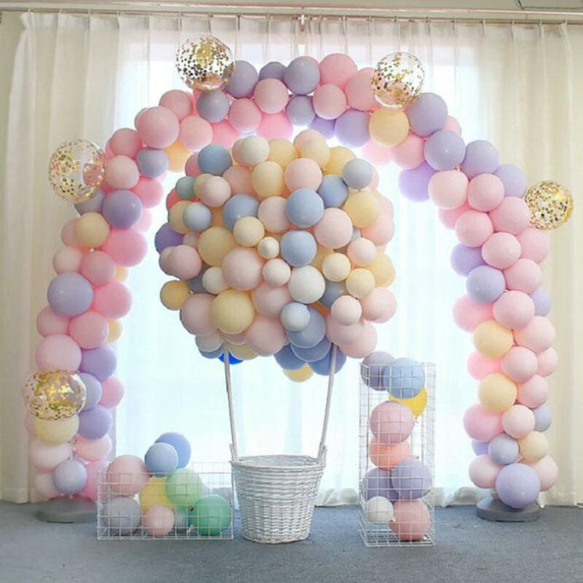 100pcs 10inch Decor Macaron Ballons Pastel Candy Balloons Birthday
