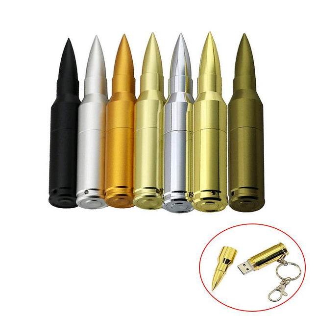 Metal Bullet Pen Drive USB Flash Drive 32GB 64GB 128GB 32 16 4 GB U