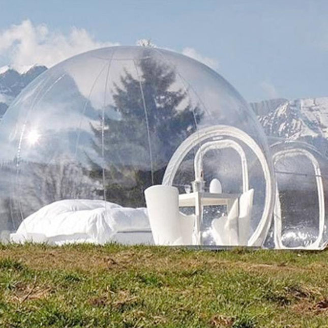 New Inflatable Bubble Hotel 3M/4M/5M Dia Bubble Tent For Camping