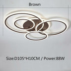 Brown Dia 105cm / Photo / Remote Dimming