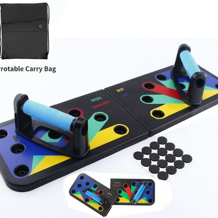 9 in 1 Push Up Rack Training Board ABS abdominal Muscle Trainer Sports
