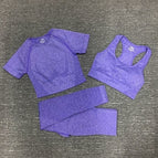 M / Purple