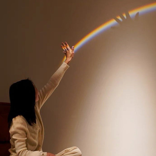 Rainbow Maker Projector Designer Table Lamp - Nature Inspired Modern
