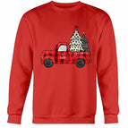 M / Red / Gildan Crewneck Sweatshirt