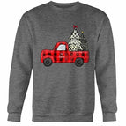 S / Dark Heather / Gildan Crewneck Sweatshirt