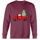 S / Maroon / Gildan Crewneck Sweatshirt