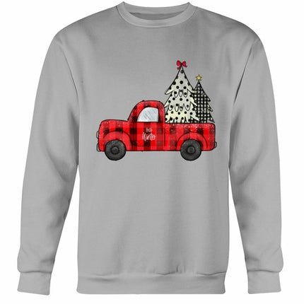 Christmas Tree Truck Sweatshirt