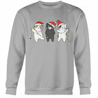 S / Sports Grey / Gildan Crewneck Sweatshirt