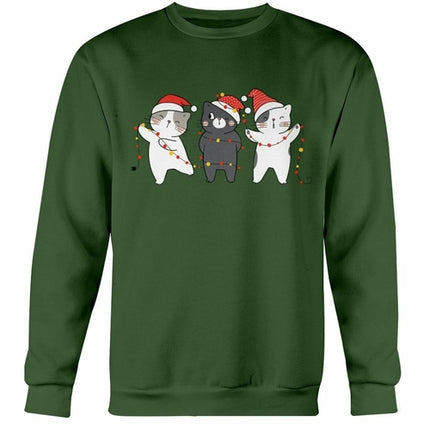 Cute Cats Christmas Sweatshirt