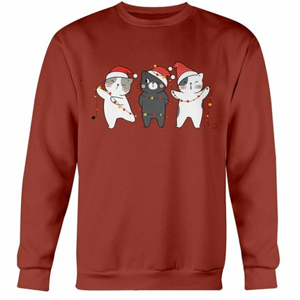 Cute Cats Christmas Sweatshirt