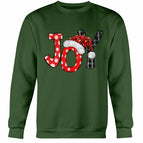 S / Forest Green / Gildan Crewneck Sweatshirt