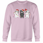 L / Light Pink / Gildan Crewneck Sweatshirt