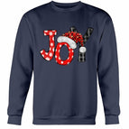 2XL / Navy / Gildan Crewneck Sweatshirt