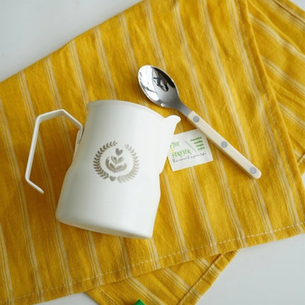 Retro Farmhouse French Linen Stripe Placemat for Elegant Table Setting