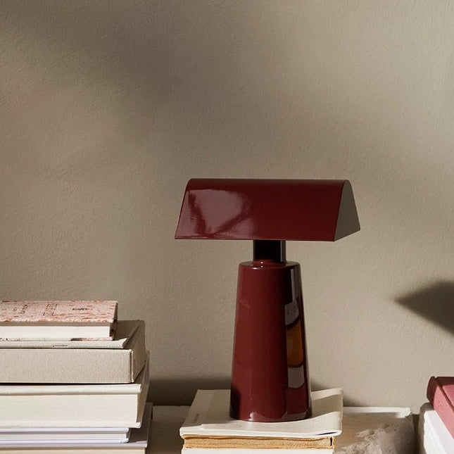 Retro Nordic Portable Cordless Rechargeable Table Lamp, Caret MF1