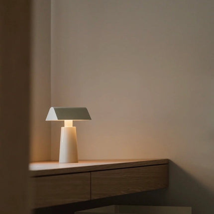 Retro Nordic Portable Cordless Rechargeable Table Lamp, Caret MF1