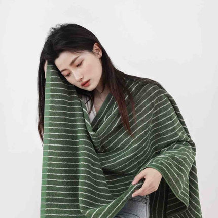 Retro Soft 100% Long-stapled Cotton Striped Bath Towel