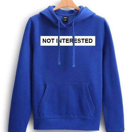 NOT INTERESTED WOMEN HOODIE