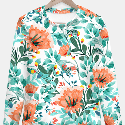 Tangerine Dreams Fitted Waist Sweater