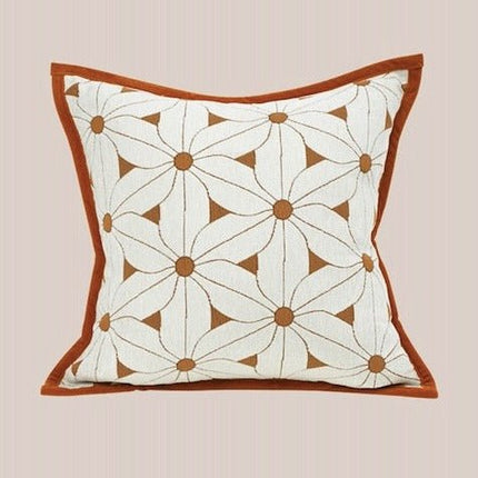 Safari Decorative Terracotta Throw Pillowcase, Earthy Tone Modern Fall