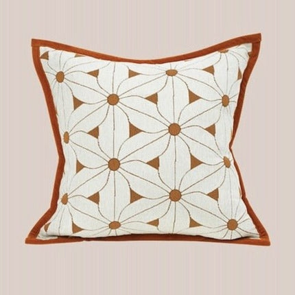 Safari Decorative Terracotta Throw Pillowcase, Earthy Tone Modern Fall