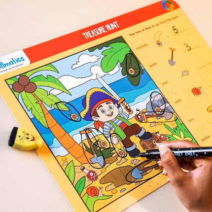 Skillmatics Pre-Math And Numbers - Kids Early Education - 17 Write &